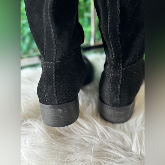 Nine West Black Suede Tall Boots size 9 - Picture 11 of 11